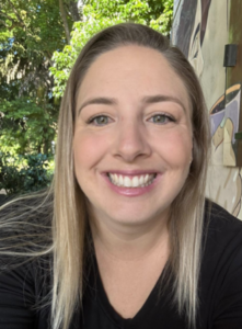 Luiza, sócia‑proprietária da Toscanello